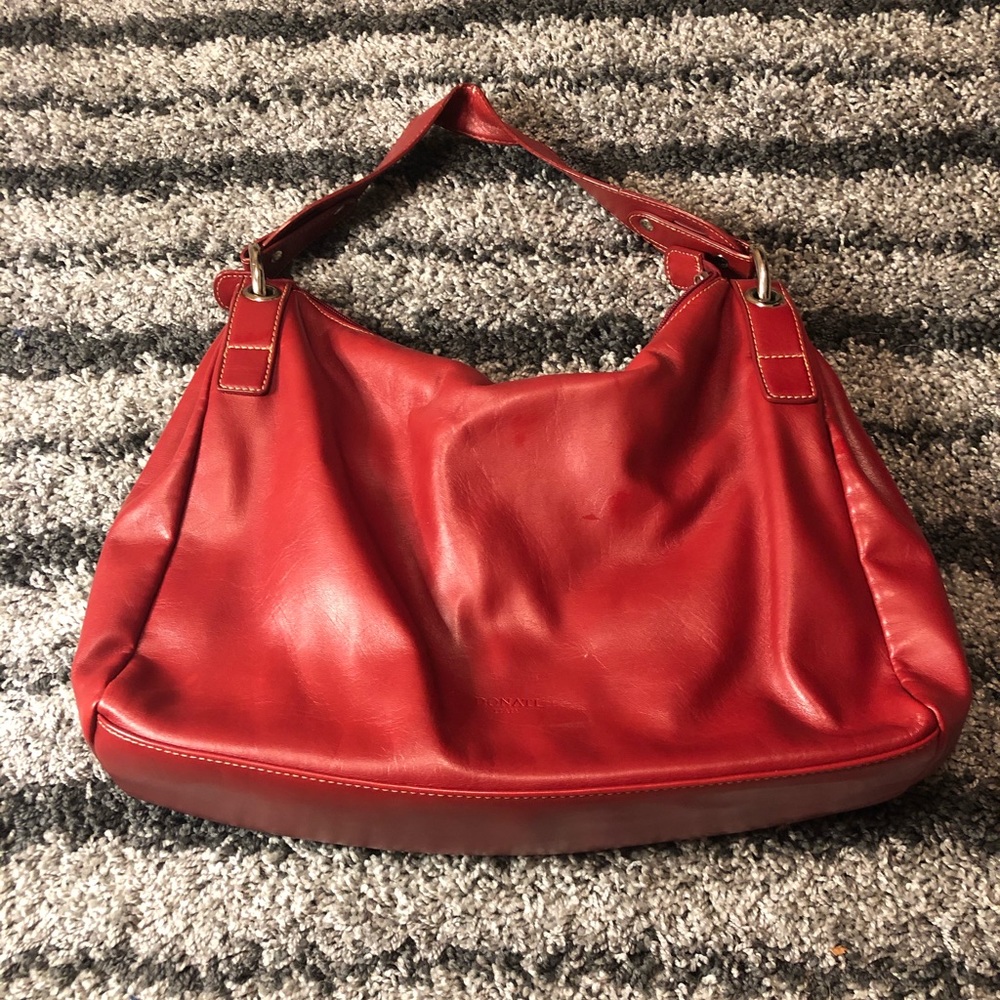 Red Donati purse